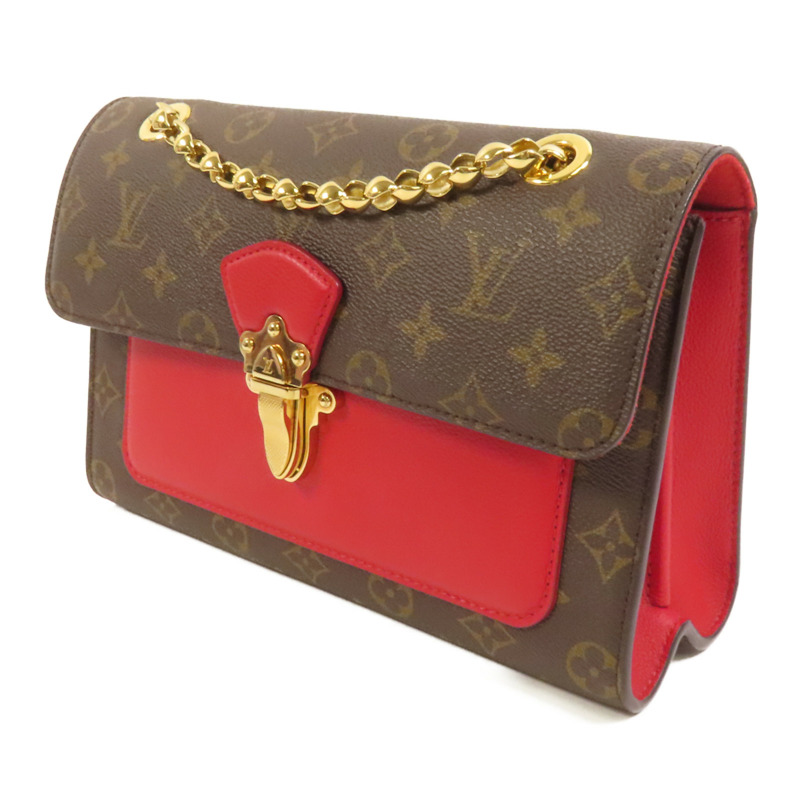 LOUIS VUITTON Monogram Victoire金扣鏈帶肩背袋-2