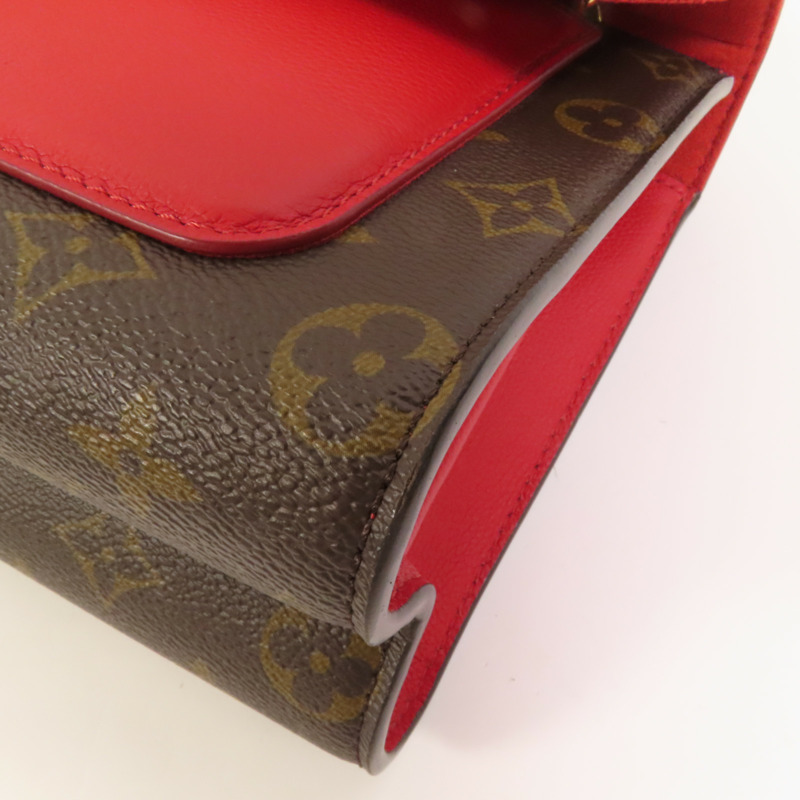 LOUIS VUITTON Monogram Victoire金扣鏈帶肩背袋-11