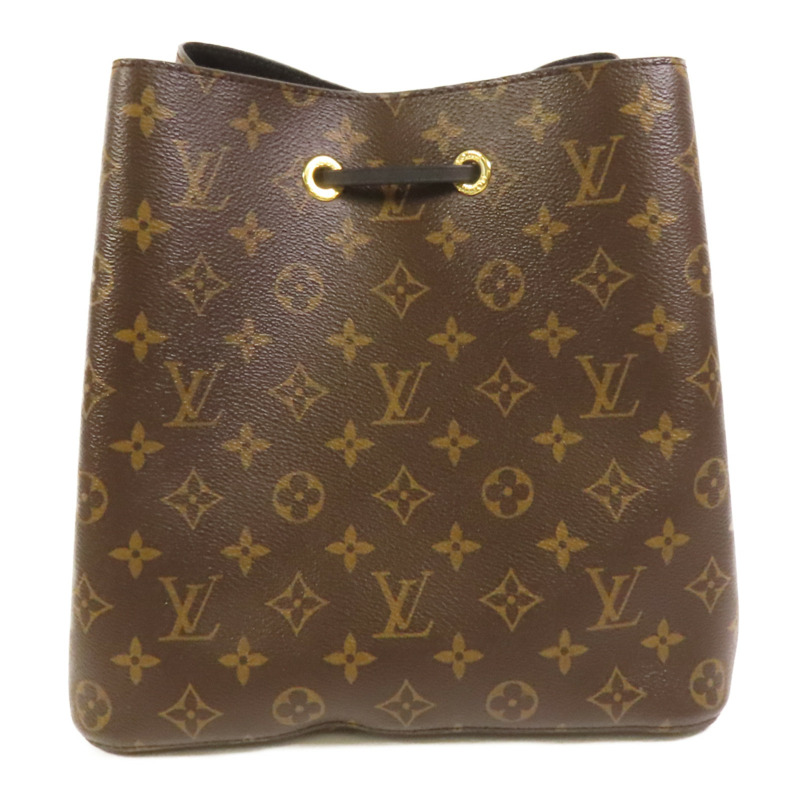 LOUIS VUITTON Monogram Neo Noe MM金扣肩背袋-1