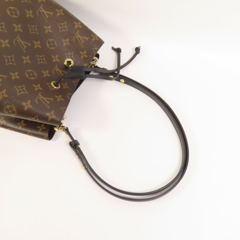 LOUIS VUITTON Monogram Neo Noe MM金扣肩背袋-4