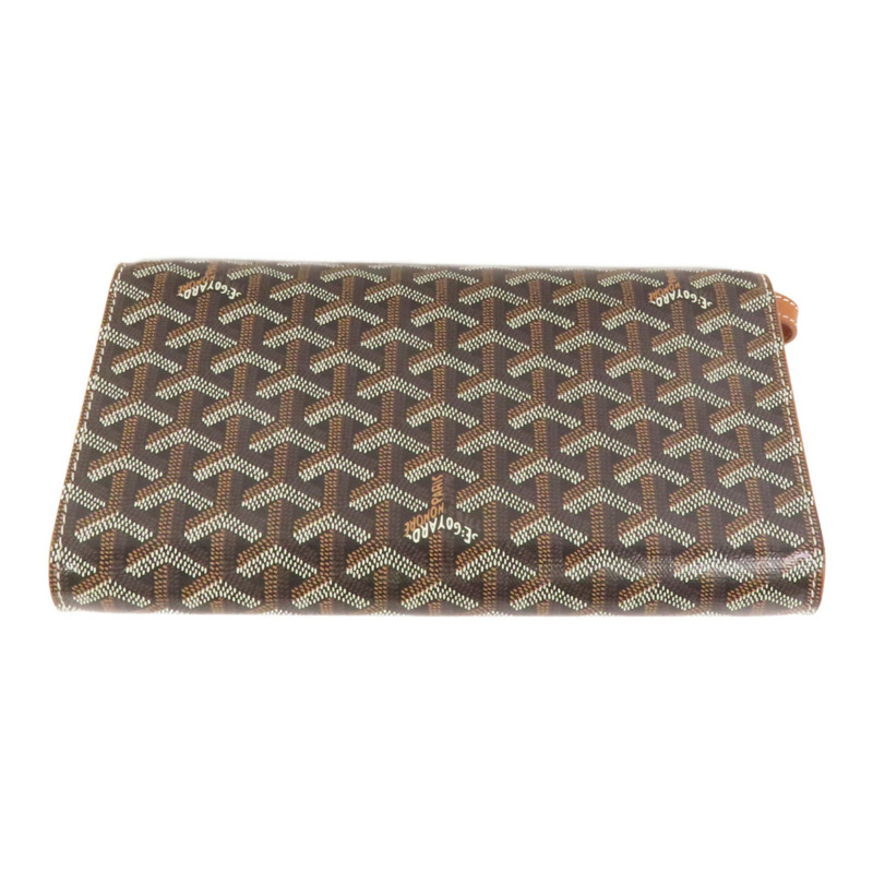 GOYARD 塗層帆布Monte-Carlo PM銀扣肩背袋-1