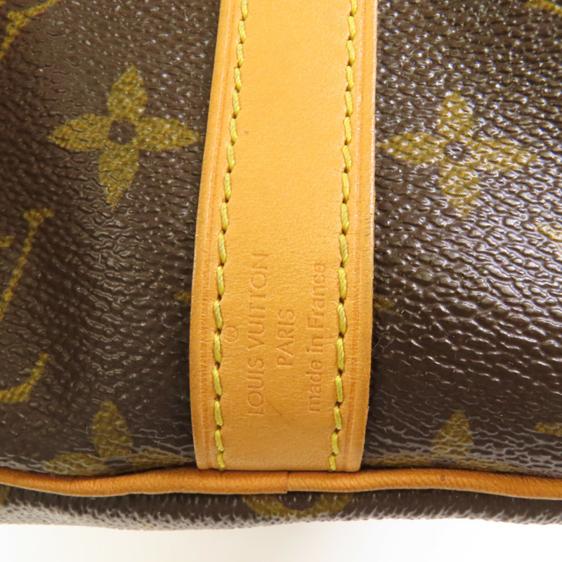 LOUIS VUITTON Monogram Speedy Bandouliere 30金扣手挽肩背兩用袋-7