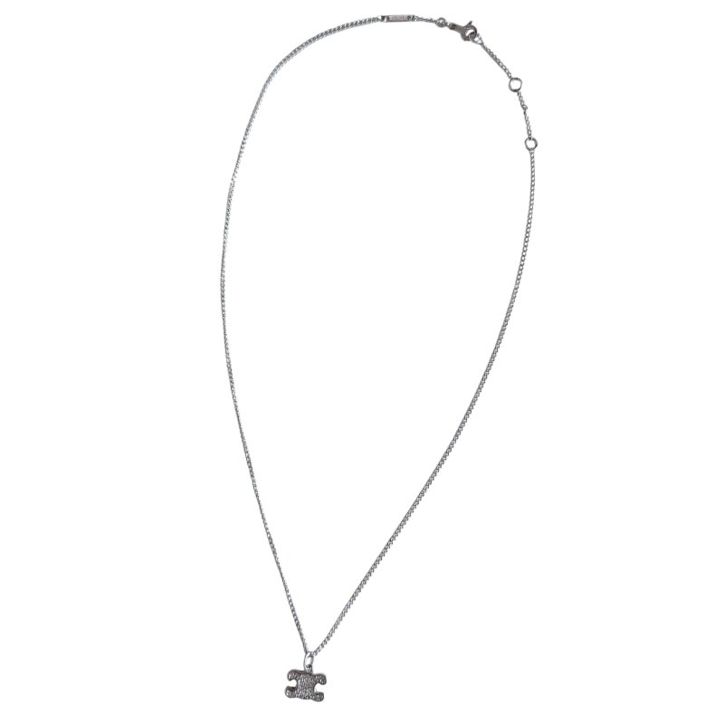 CELINE Triomphe 凱旋門 水鑽 頸鏈-2