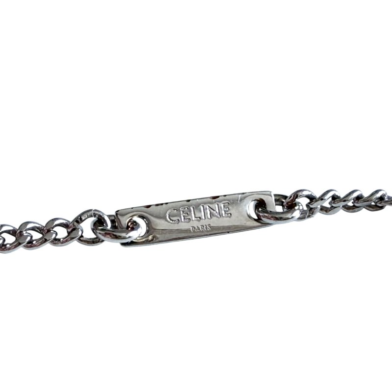 CELINE Triomphe 凱旋門 水鑽 頸鏈-8