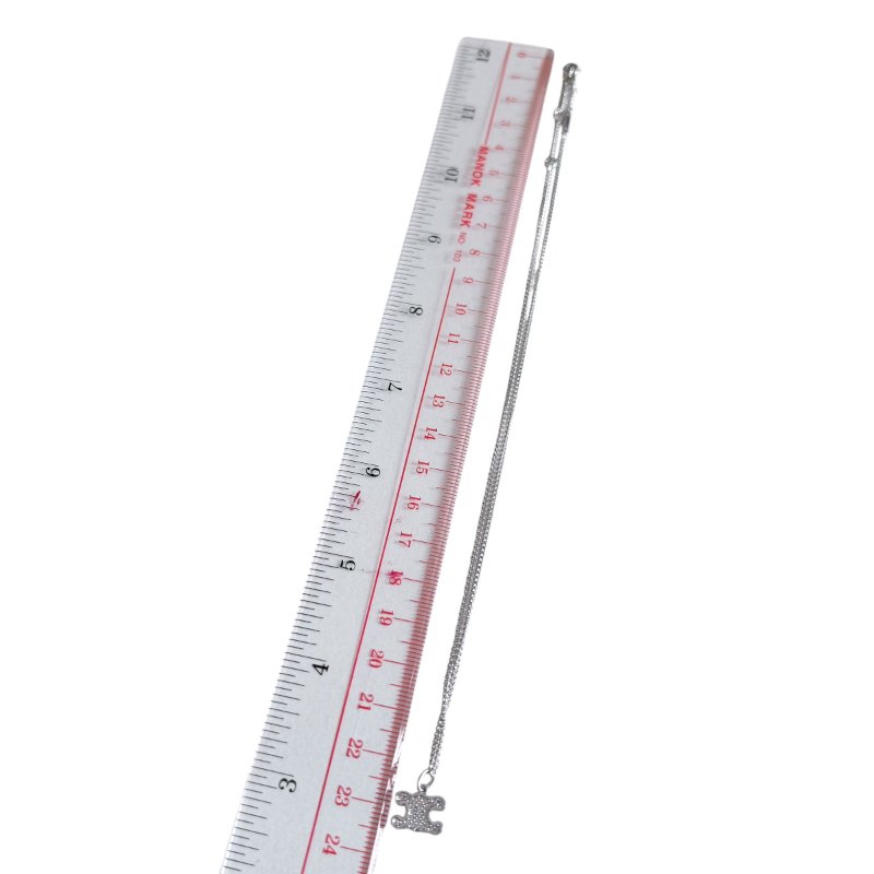 CELINE Triomphe 凱旋門 水鑽 頸鏈-13