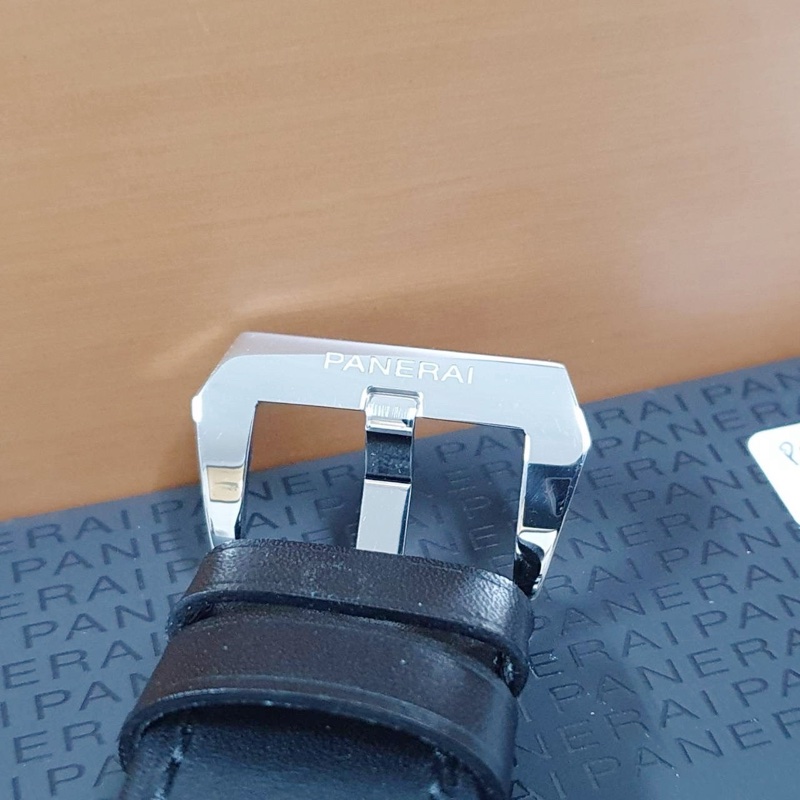 【大眾名錶】PANERAI 沛納海 PAM01000 LUMINOR系列 2017/10 黑色面盤 龍頭護橋 錶徑44mm-7