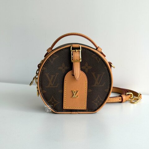 閒置新有購證🙌🏻 Louis Vuitton LV 路易威登 老花圓餅包 迷你
