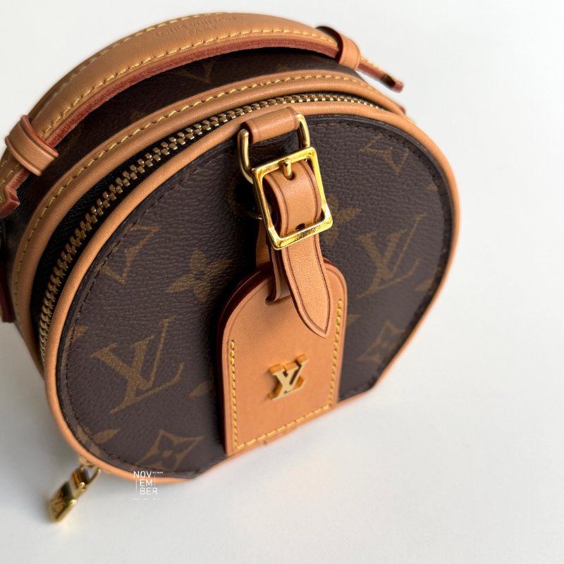 閒置新有購證🙌🏻 Louis Vuitton LV 路易威登 老花圓餅包 迷你-2