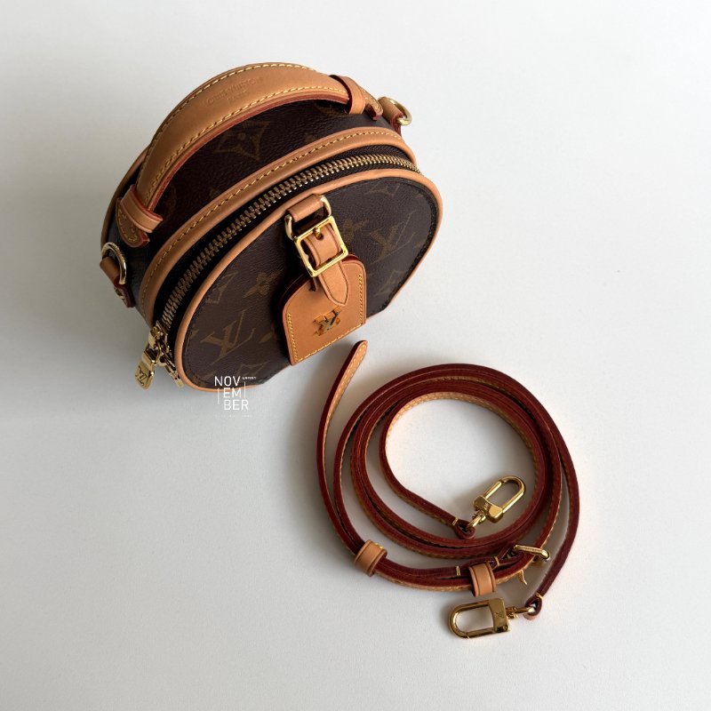 閒置新有購證🙌🏻 Louis Vuitton LV 路易威登 老花圓餅包 迷你-4