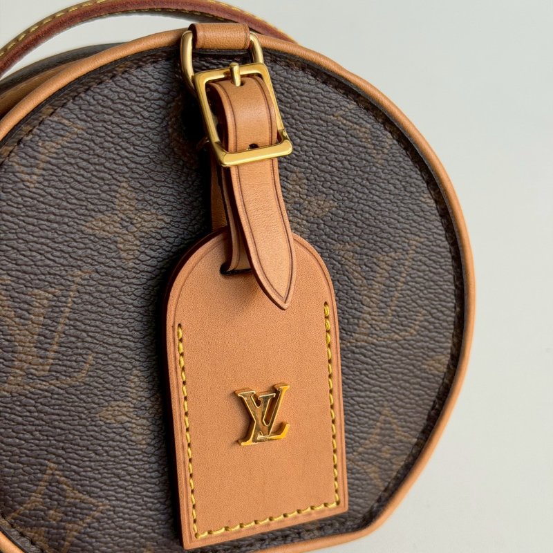 閒置新有購證🙌🏻 Louis Vuitton LV 路易威登 老花圓餅包 迷你-14