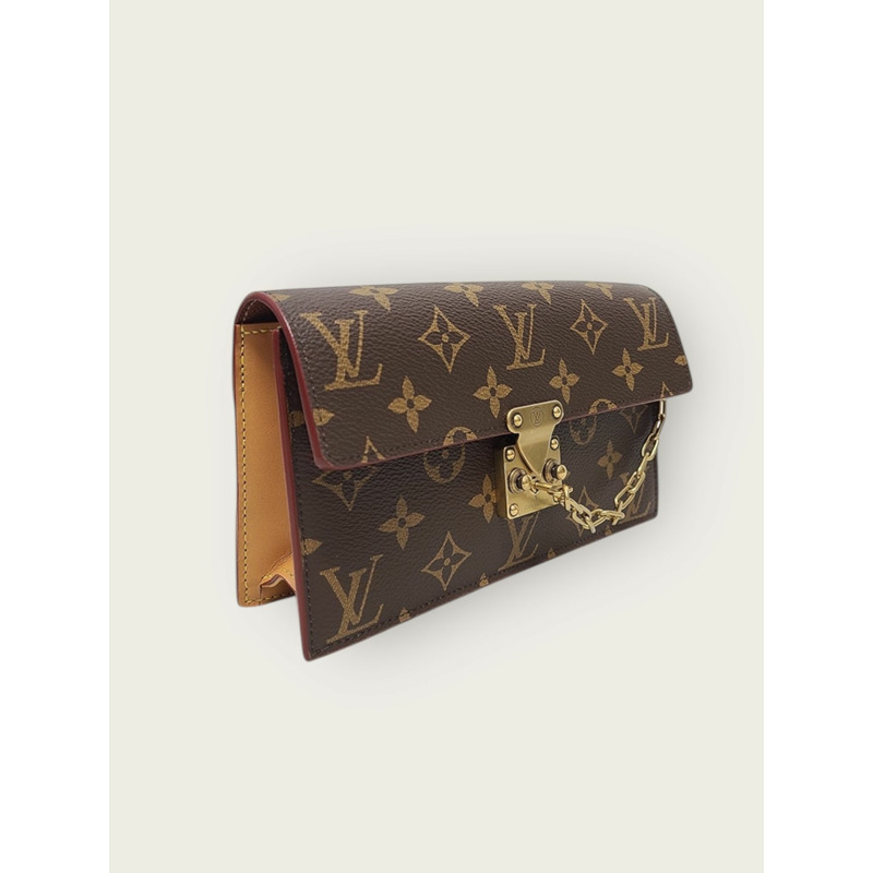 【包稅】LOUIS VUITTON Virgil Abloh X S Lock Monogram 金鍊腰包-2