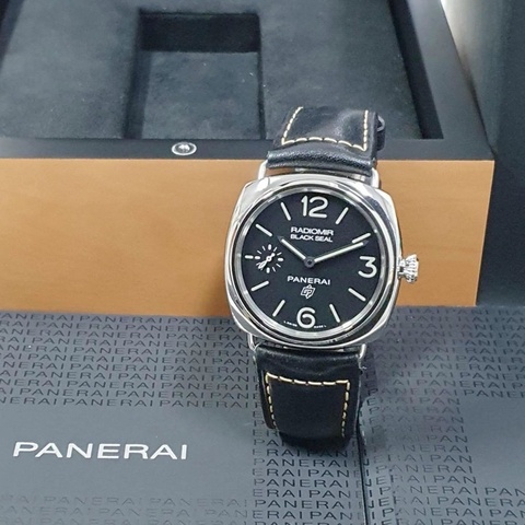 【大眾名錶】PANERAI 沛納海 PAM00754 RADIOMIR系列 黑色面盤 洋蔥頭 小秒針 2018/08 錶徑45mm