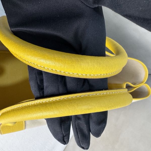 Hermès Garden Party 花園系列 鵝黃色托特包-7