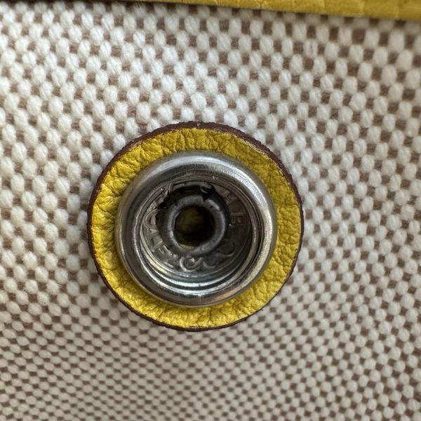 Hermès Garden Party 花園系列 鵝黃色托特包-11