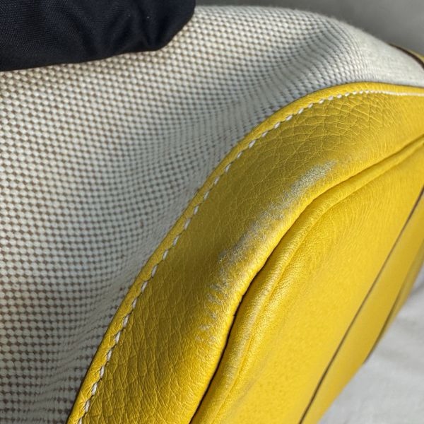 Hermès Garden Party 花園系列 鵝黃色托特包-17