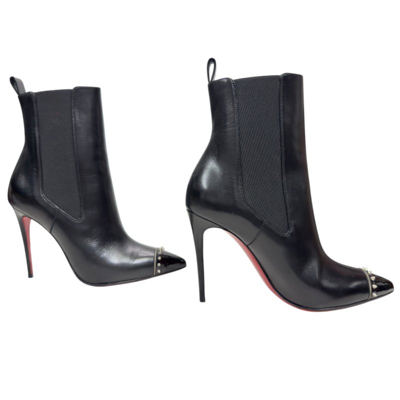 CHRISTIAN LOUBOUTIN Banjo 高踭短靴 100MM-4