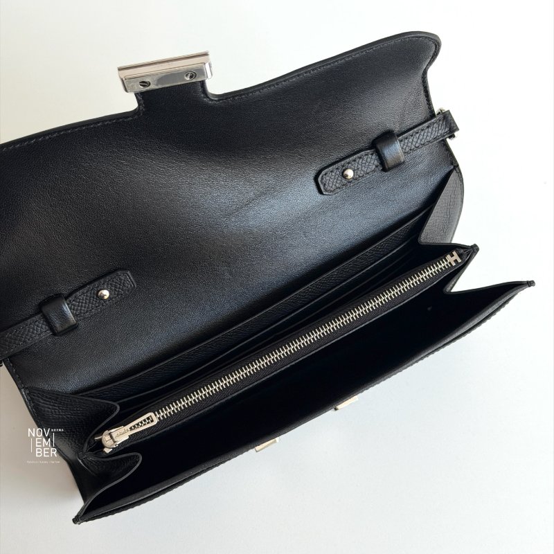 99新🆕 Hermès 愛馬仕 Constance To Go 黑色銀釦-5