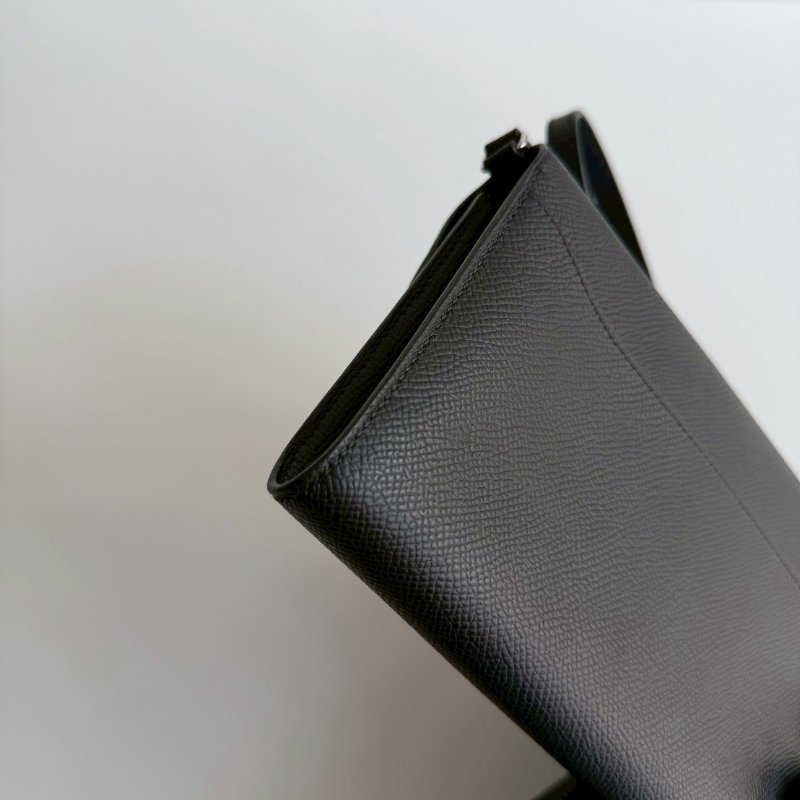 99新🆕 Hermès 愛馬仕 Constance To Go 黑色銀釦-10