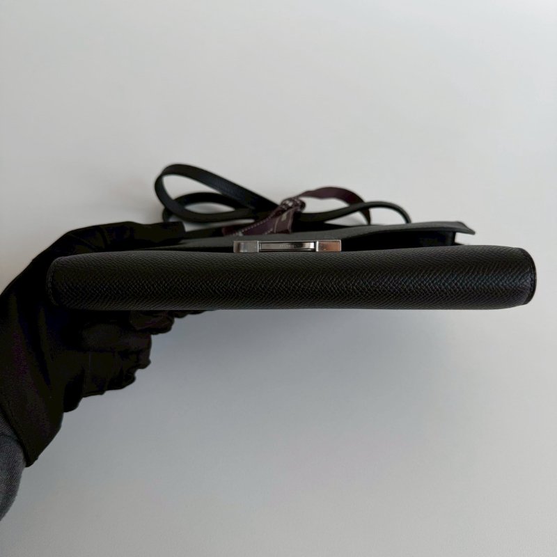 99新🆕 Hermès 愛馬仕 Constance To Go 黑色銀釦-12