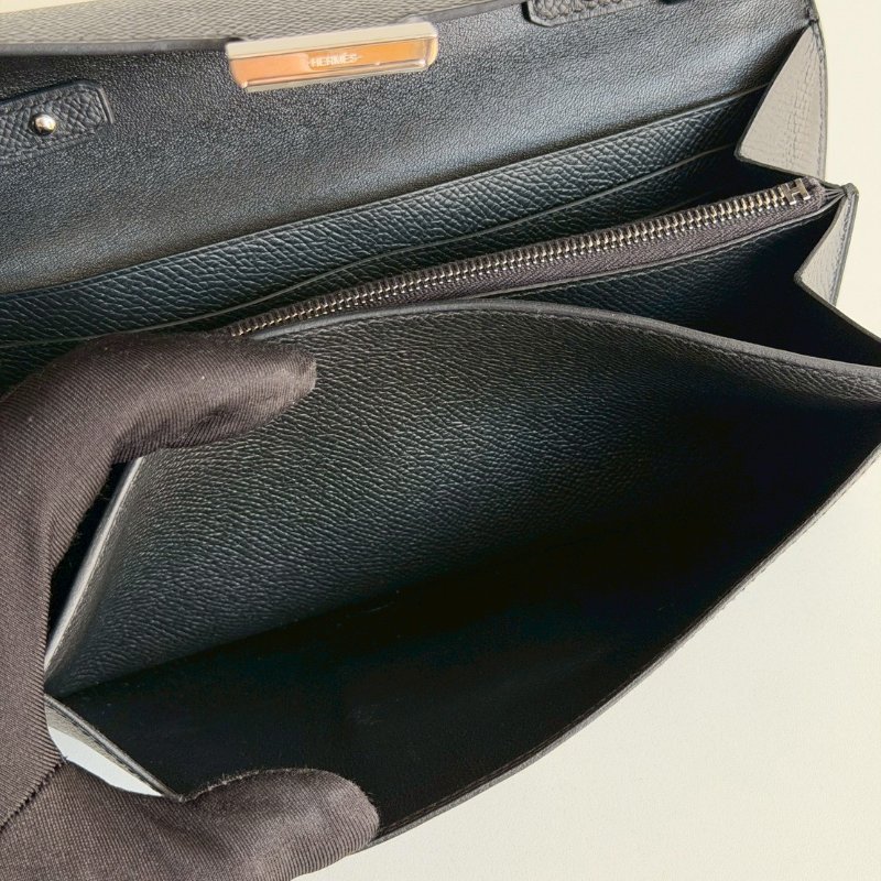 99新🆕 Hermès 愛馬仕 Constance To Go 黑色銀釦-16