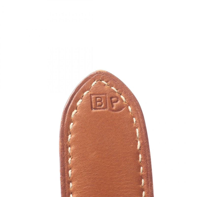 愛馬仕 Trim 31 肩背包 B Toile H Barenia 皮革 天然金色 二手 GHW-4
