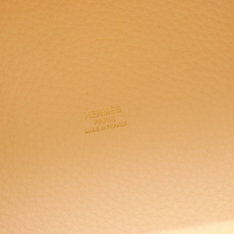 愛馬仕 Picotin Lock PM 手提包 Z Taurillon Clemence Nata 二手女士金扣-3