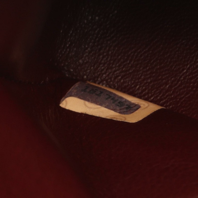 香奈兒 (CHANEL) Matelasse W 翻蓋單肩包，羊皮材質，黑色，二手，女士款，金色五金-4