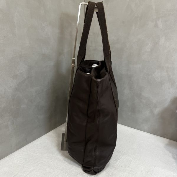 Hermès 中古咖色手提肩背包-5