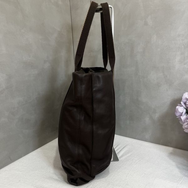 Hermès 中古咖色手提肩背包-6
