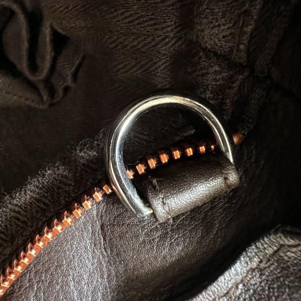 Hermès 中古咖色手提肩背包-15