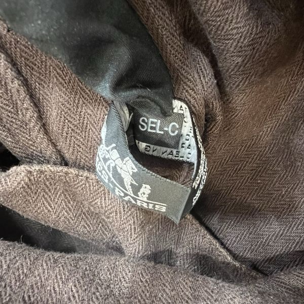 Hermès 中古咖色手提肩背包-19