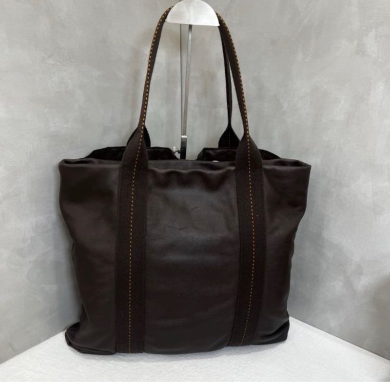 Hermès 中古咖色手提肩背包-6
