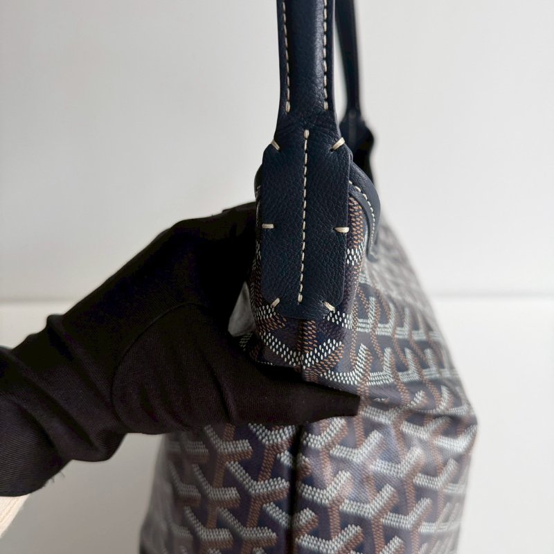 閒置新有購證🙌🏻 Goyard 戈雅 Hobo 深藍💙-8