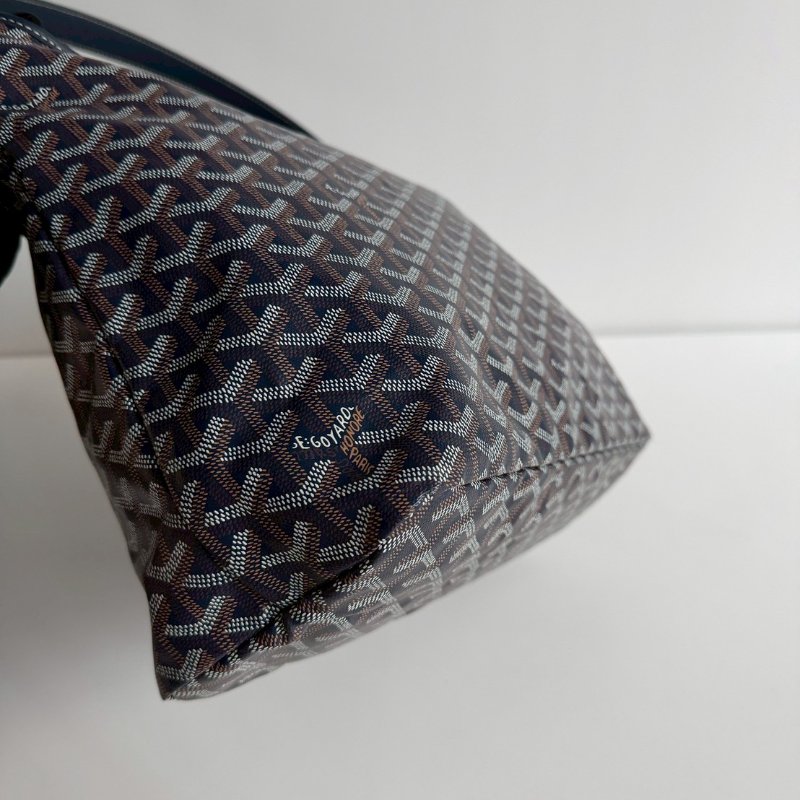 閒置新有購證🙌🏻 Goyard 戈雅 Hobo 深藍💙-9