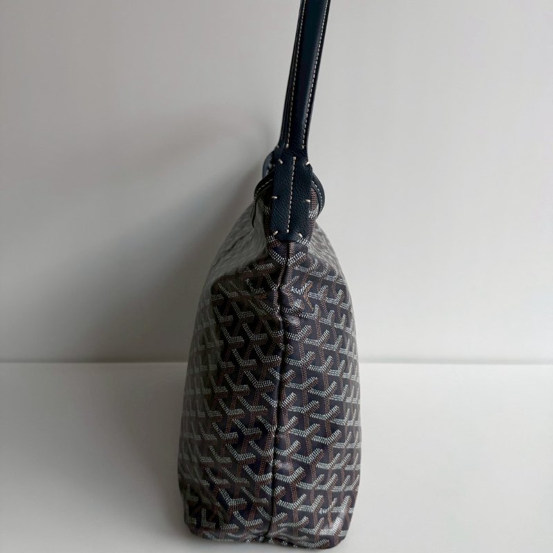 閒置新有購證🙌🏻 Goyard 戈雅 Hobo 深藍💙-13