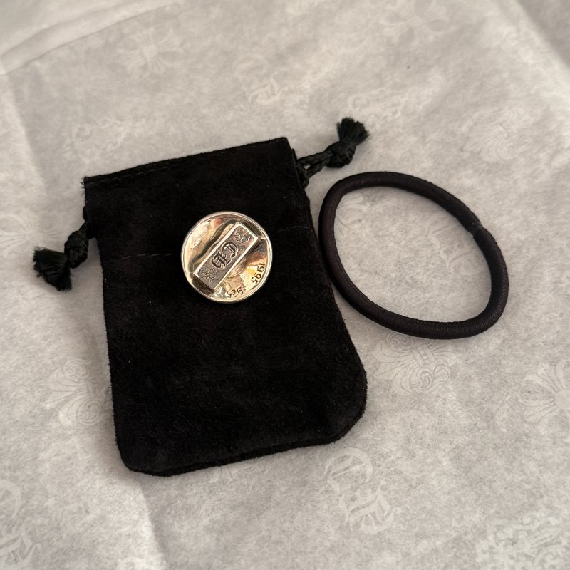 Chrome Hearts 克羅心 經典十字花 髪圈-1