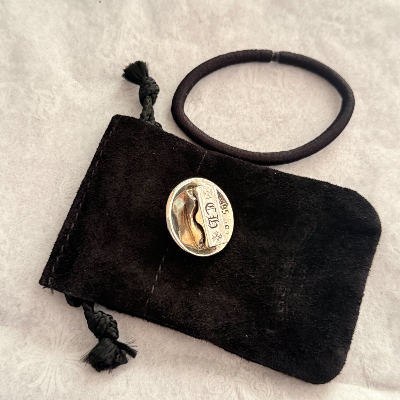 Chrome Hearts 克羅心 經典十字花 髪圈-2