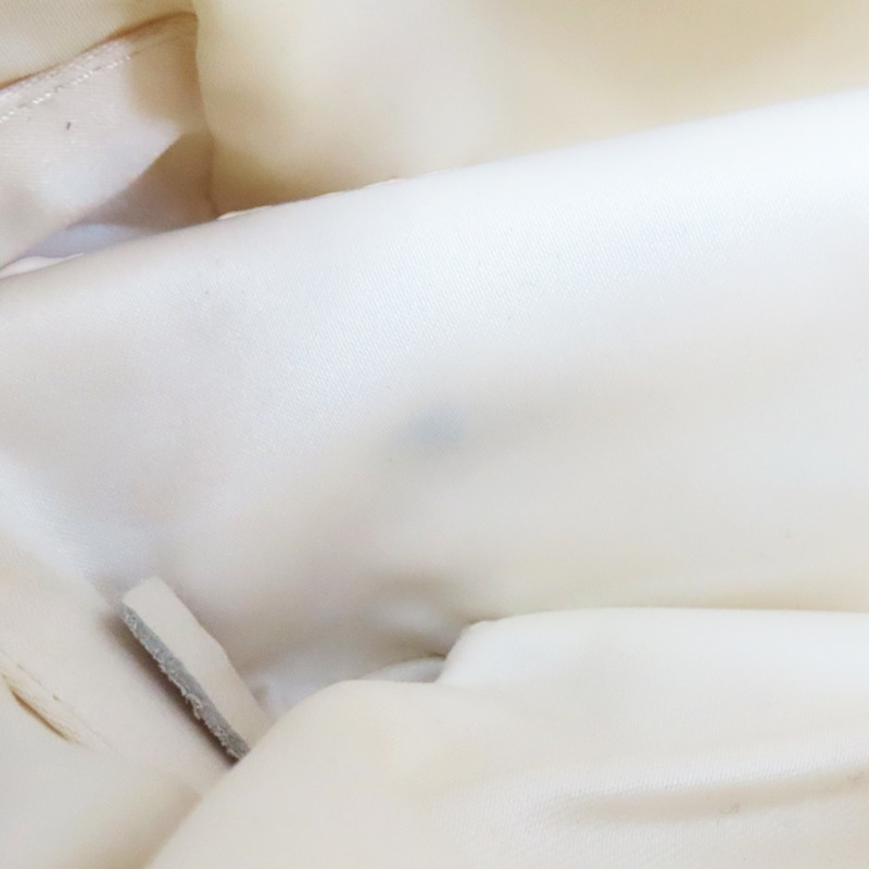 白色 菱格紋 荔枝牛皮 肩背包 銀釦【CHANEL 香奈兒】-17