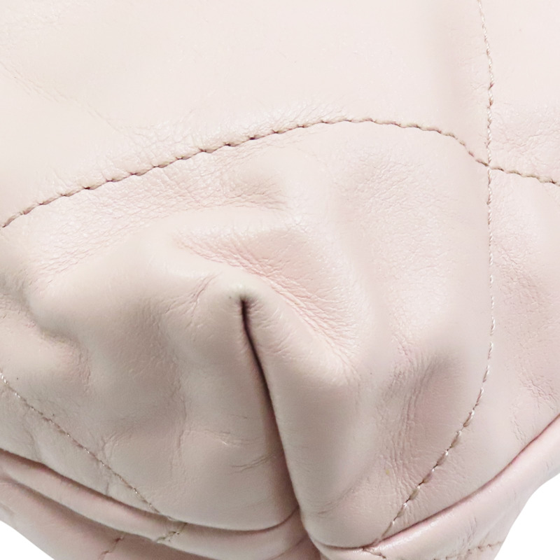 粉色 牛皮 22 肩背包【CHANEL 香奈兒】 AS3260-11