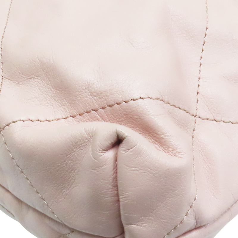粉色 牛皮 22 肩背包【CHANEL 香奈兒】 AS3260-13