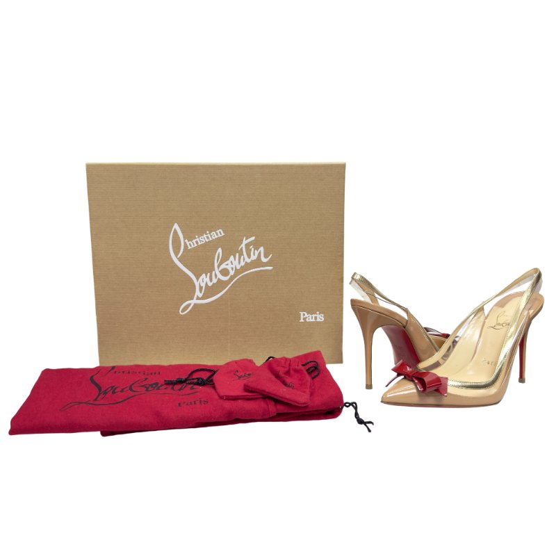 CHRISTIAN LOUBOUTIN Suspenodo 高踭鞋 100MM-1