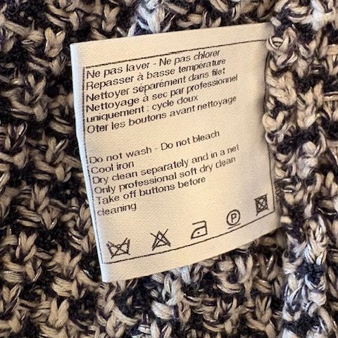 Chanel 經典編織兩口袋開襟衫-16