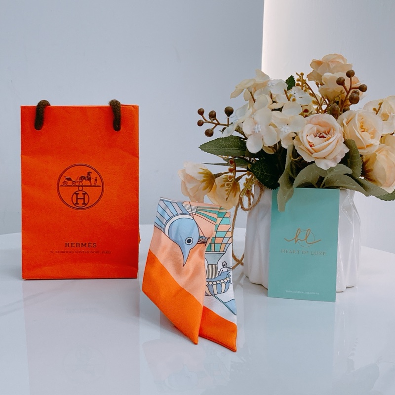 MS0507 HERMES 愛馬仕遊樂場圖案小絲巾TWILLY LES FOLIES DU CIEL SILK-1