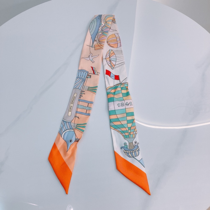 MS0507 HERMES 愛馬仕遊樂場圖案小絲巾TWILLY LES FOLIES DU CIEL SILK-2