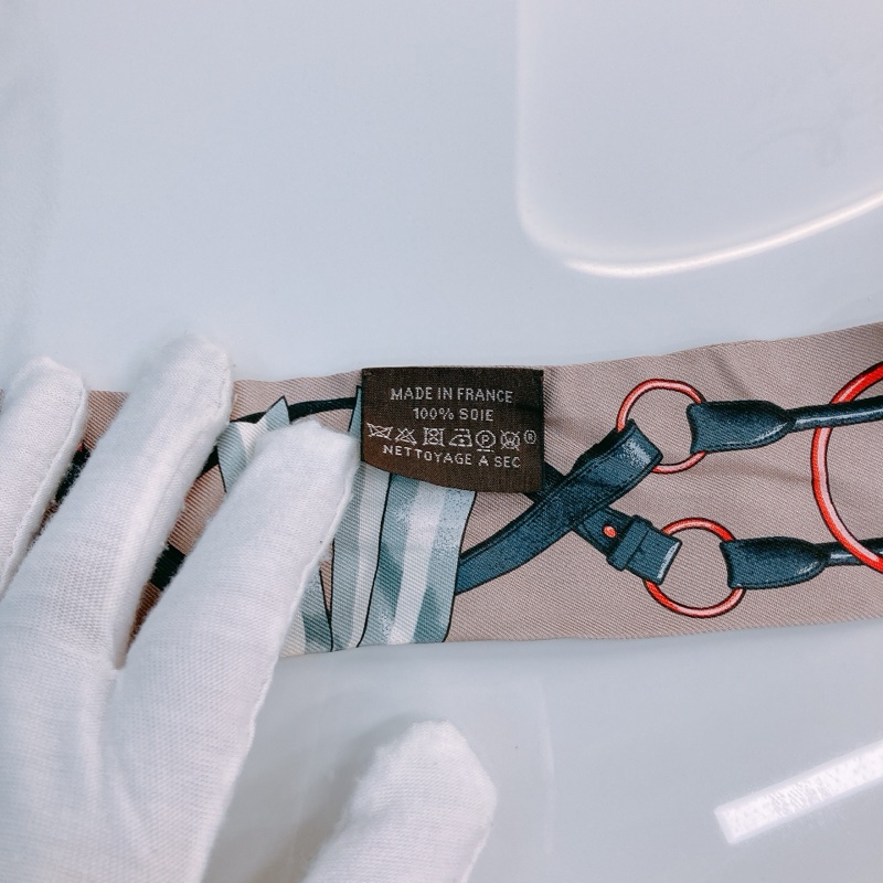 MS0511 HERMES 愛馬仕皮帶圖案小絲巾TWILLY JUMPING RIBBON-8