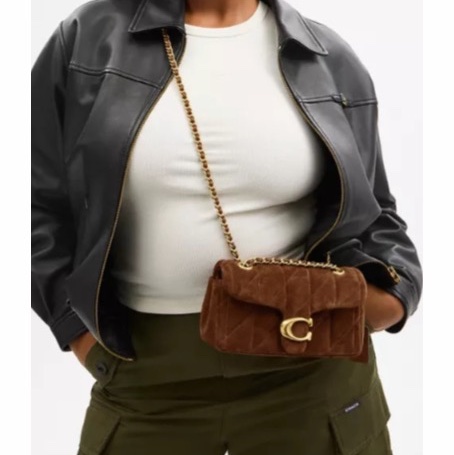 Coach 女士 Tabby 20 絎縫單肩包均碼碼20cm*7cm*11cm-6