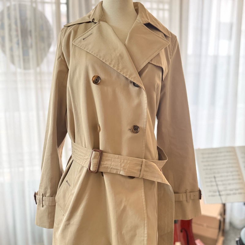 🌸 Burberry外套品牌經典女款風衣 ｜時尚穿搭 ｜機場穿搭-2