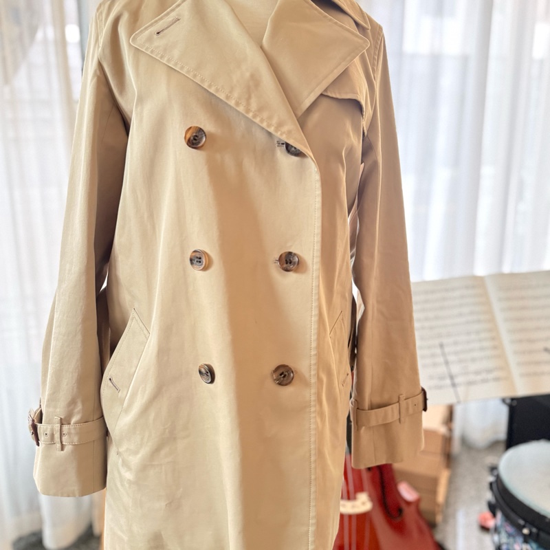 🌸 Burberry外套品牌經典女款風衣 ｜時尚穿搭 ｜機場穿搭-5