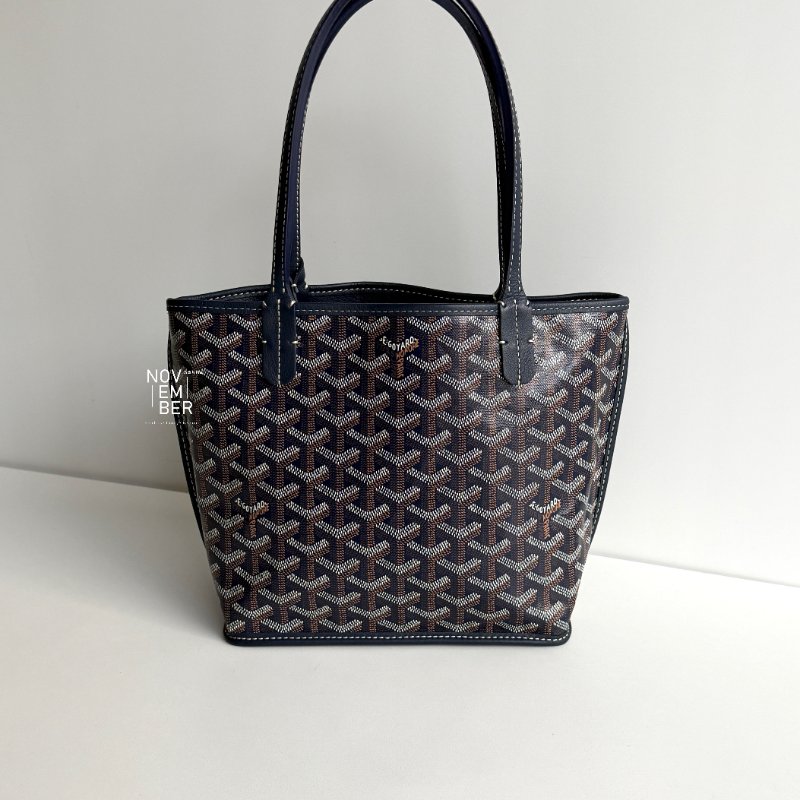 閒置新🫰🏻 Goyard 戈雅 Mini Tote Bag 深藍💙-5