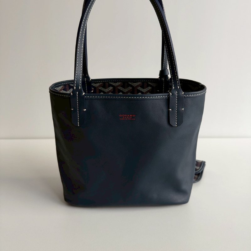 閒置新🫰🏻 Goyard 戈雅 Mini Tote Bag 深藍💙-6